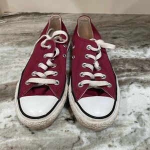 Maroon Converse 6